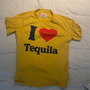 I heart tequila shirt Los Sundays medium